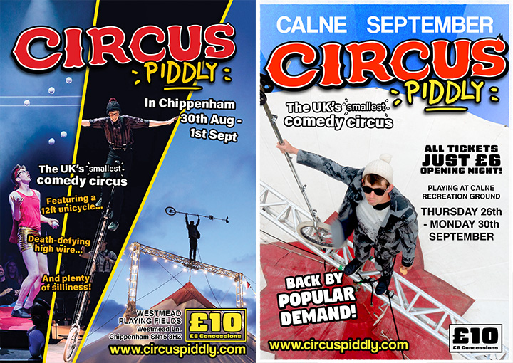 Circus Piddly posters