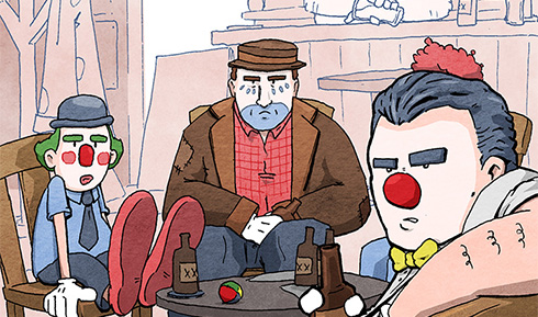 Clown illustration