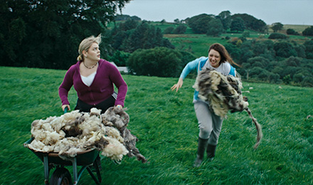 A still from the short film 'Knackered'