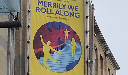 Posters for 'Merrily We Roll Along'