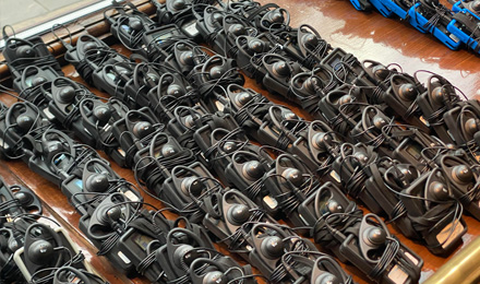 Receivers for simultaneous interpretation